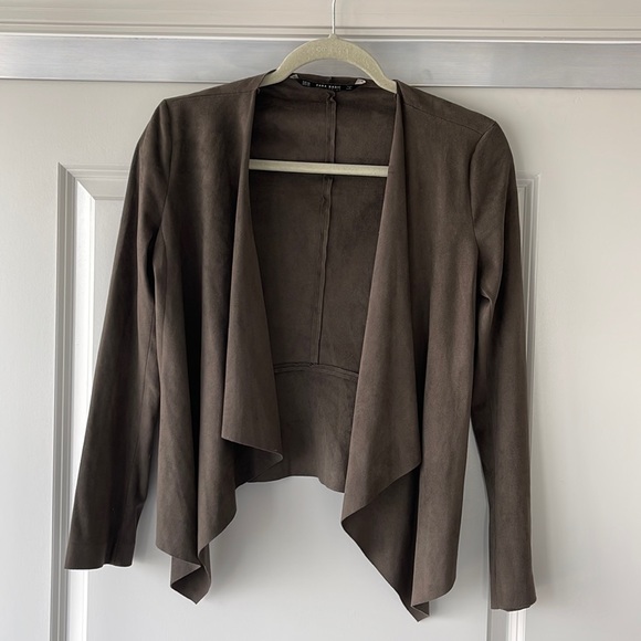 Zara suede blazer - Picture 1 of 4